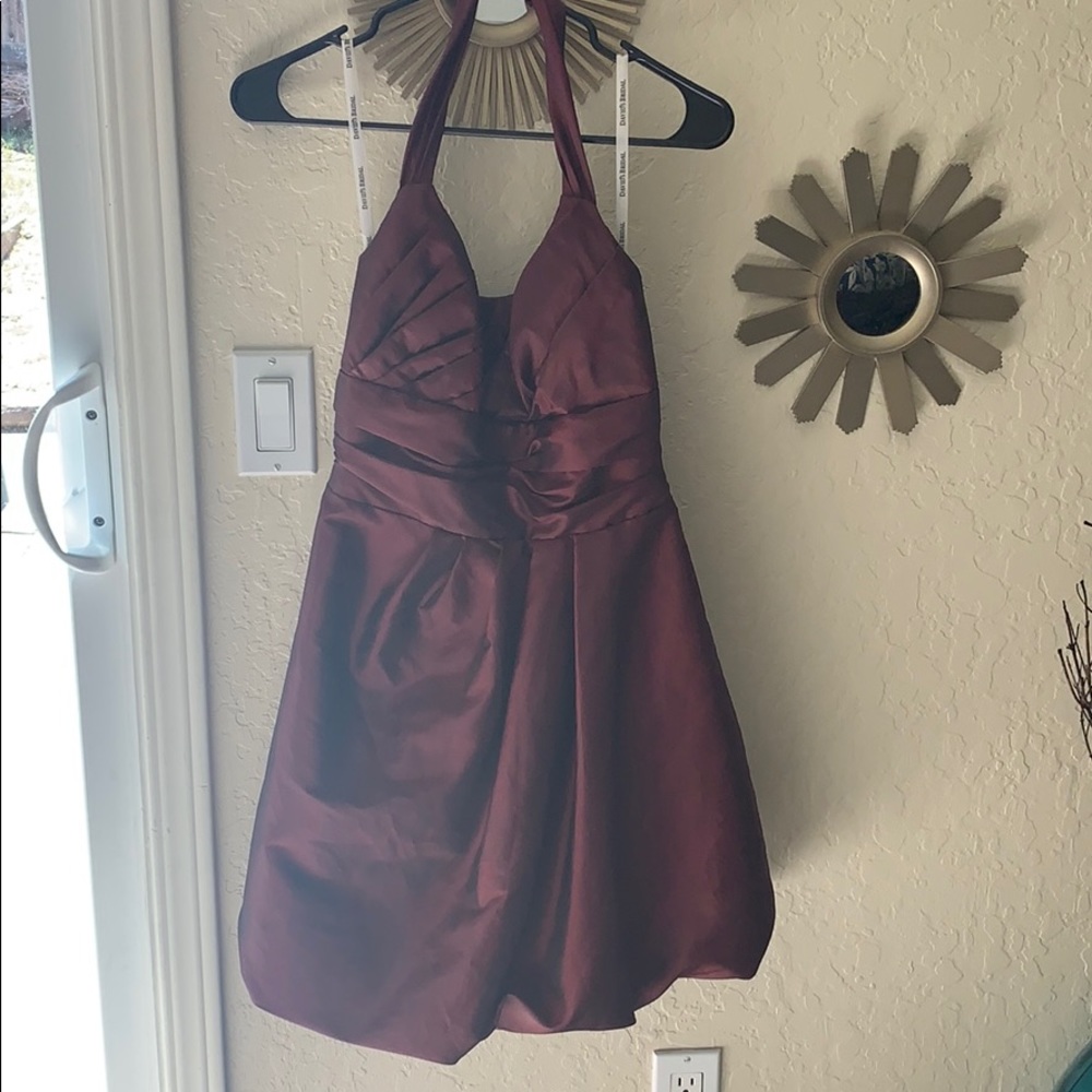 David’s Bridal bridesmaid dress